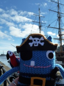 Pirate Beastie and the Jeanie Johnston