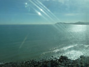 Bray Head from the train