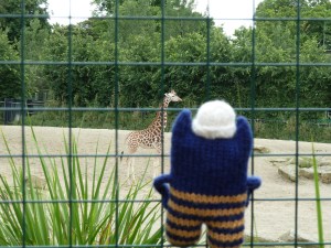 Explorer Beastie with Giraffe