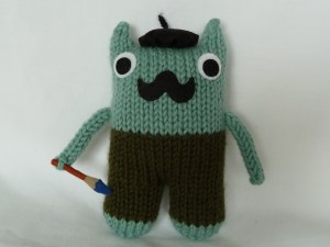 Artist Beastie sans smock!