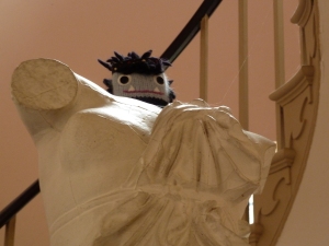 Garcia Beastie Statue Closeup
