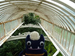 Explorer Beastie at the Palm House