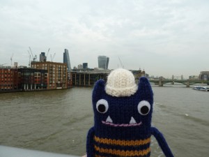Explorer Beastie, the Cheese Grater and the Walkie Talkie