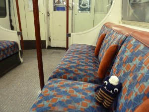 Explorer Beastie on the Tube