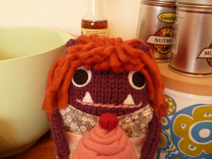 Baker Girl Beastie's Beautiful Face, by CrawCrafts Beasties