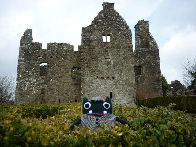 Plunkett at Tully Castle - CrawCrafts Beasties/Heather Crawford