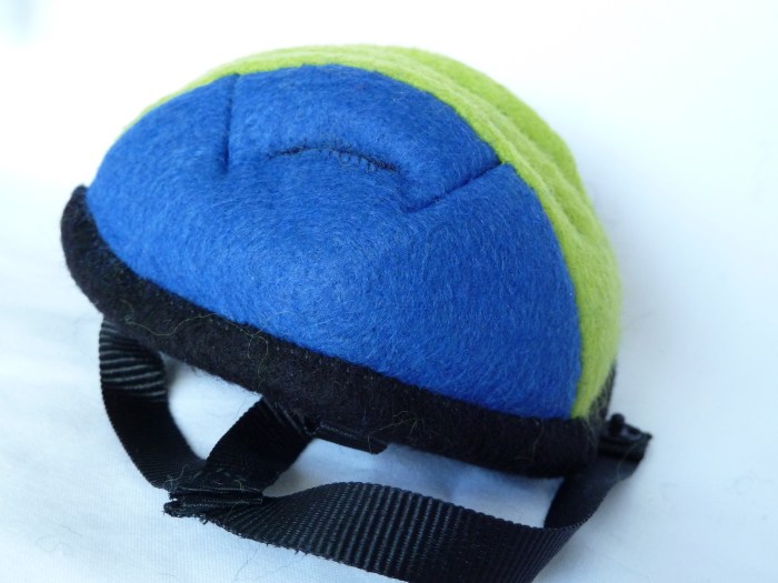 Cyclist Beastie's Helmet by CrawCrafts Beasties