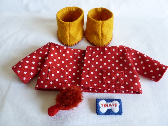 Dog Lover Beastie Accessories, by CrawCrafts Beasties