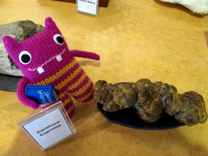 Reader Beastie with some dino poo - N Couture/CrawCrafts Beasties