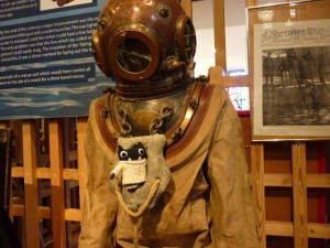 Paddy with a Vintage Diving Suit - H Crawford/CrawCrafts Beasties