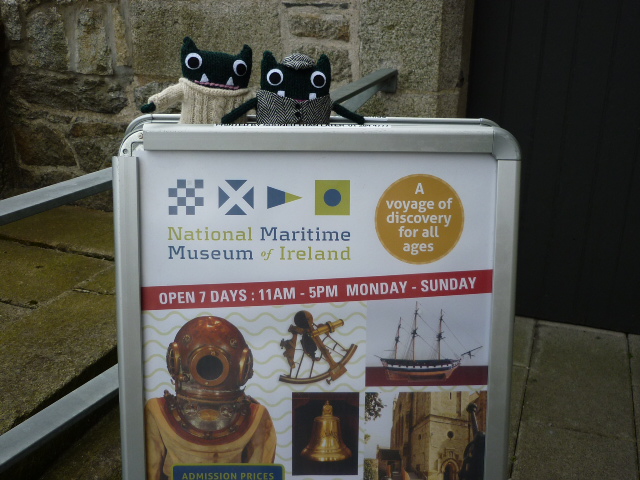 Paddy & Plunkett at the National Maritime Museum - H Crawford/CrawCrafts Beasties