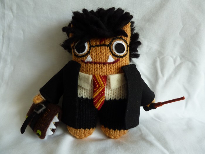 Harry Potter Beastie (without his scarf this time), by CrawCrafts Beasties
