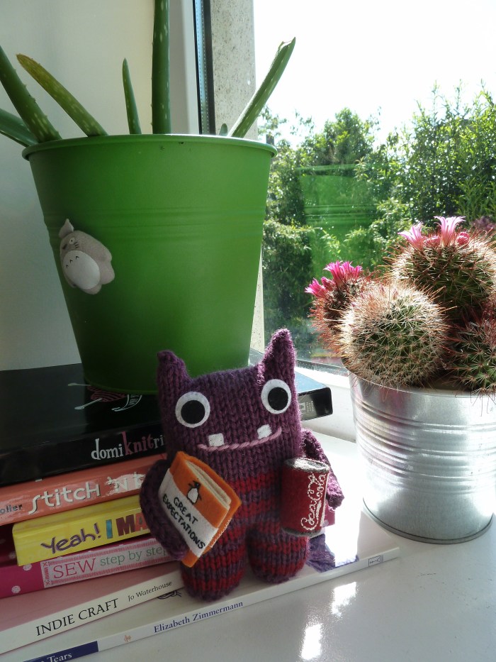 Coca-Cola Beastie relaxes in the sunshine! CrawCrafts Beasties