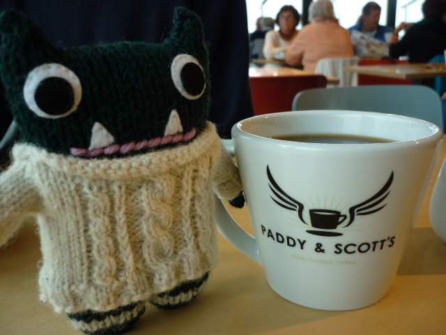 Paddy Stops for Coffee - H Crawford/CrawCrafts Beasties