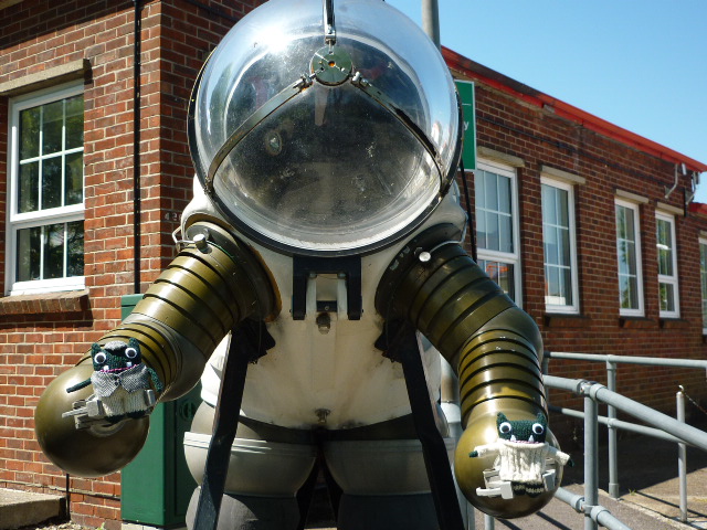 Captured! Security Catches Up with Paddy and Plunkett! H Crawford/CrawCrafts Beasties