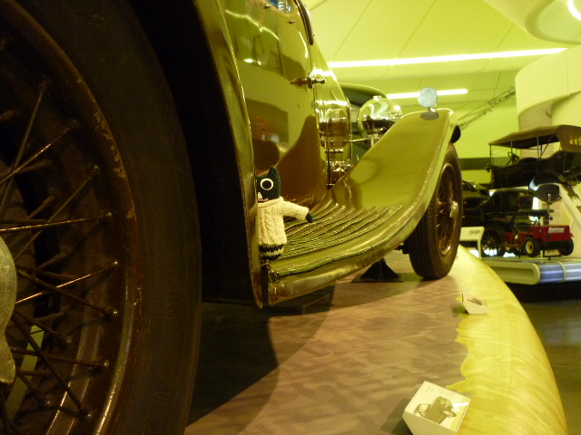 Paddy at the Transport Museum, Glasgow - H Crawford/CrawCrafts Beasties