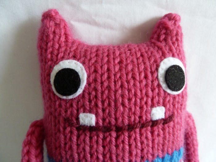 That's one happy Beastie! Tea Lover Beastie, by CrawCrafts Beasties
