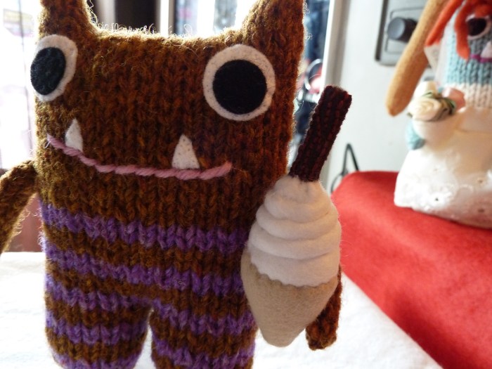 99 Beastie's Icecream Cone, by CrawCrafts Beasties