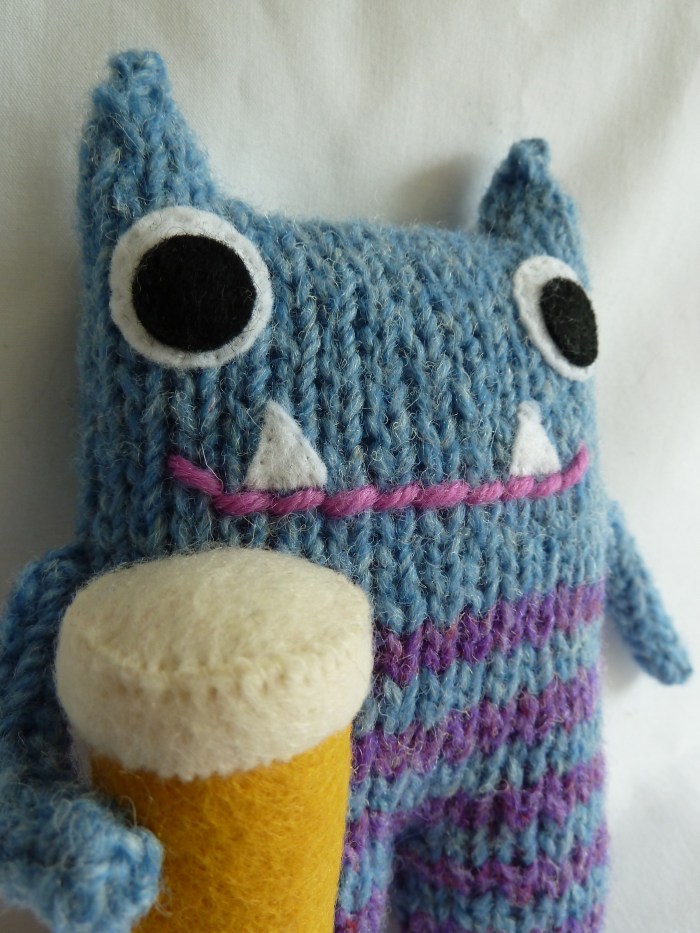 Pint Beastie - Barróg Beasties, by CrawCrafts Beasties