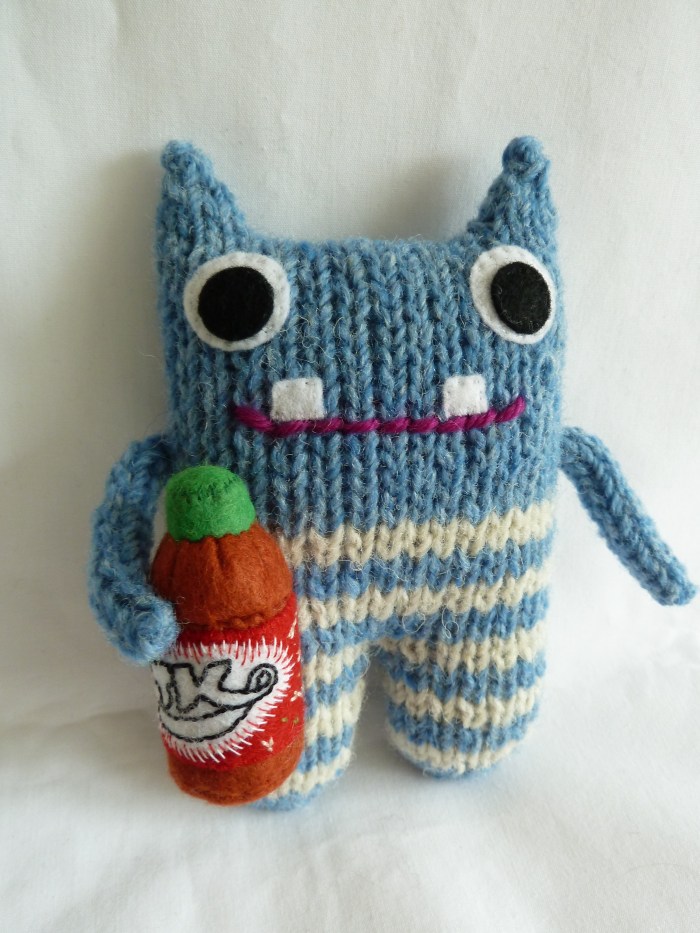 Red Lemonade Beastie, by CrawCrafts Beasties