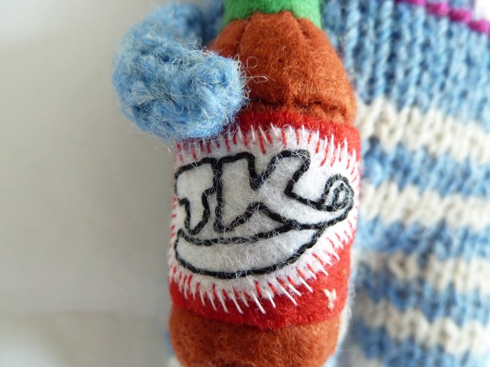 Red Lemonade Beastie's Lemonade Bottle - CrawCrafts Beasties