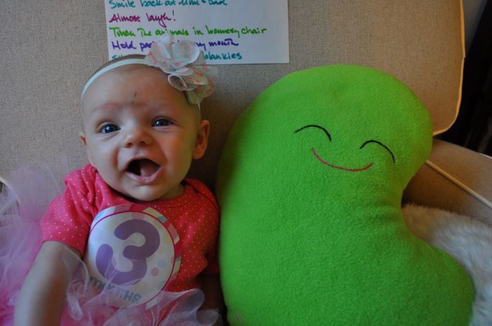 Giant Bean goes home - CrawCrafts Beasties