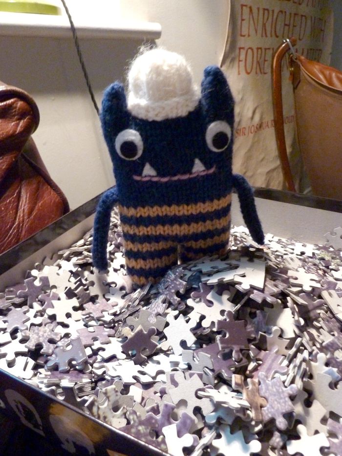 Explorer Beastie's Jigsaw Pile - CrawCrafts Beasties