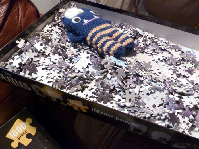 Jigsaws are so relaxing - CrawCrafts Beasties