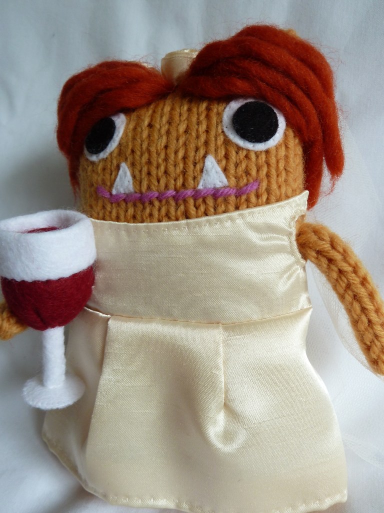 Bride Beastie's Dress, by CrawCrafts Beasties