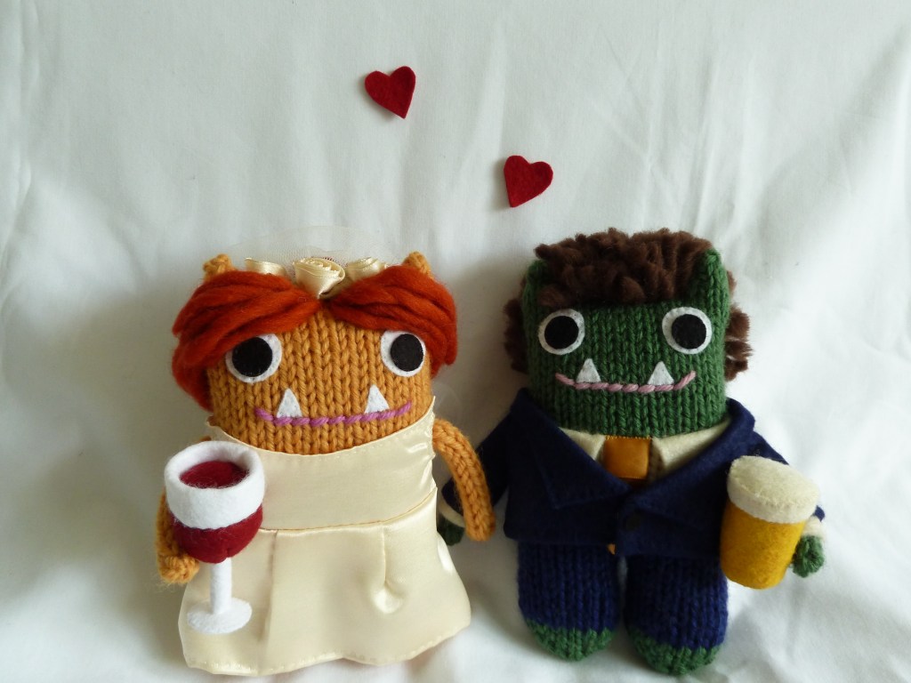 Wedding Beasties, by CrawCrafts Beasties