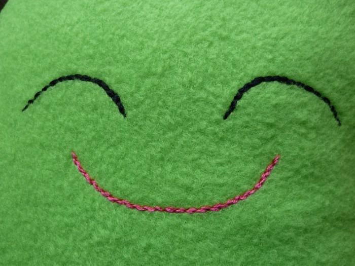 Smiley Bean Face! CrawCrafts Beasties