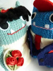 Wedding Beasties, Heading for Rome! CrawCrafts Beasties