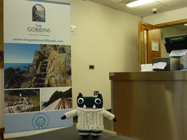 Paddy at The Gobbins Visitor Centre - H Crawford/CrawCrafts Beasties