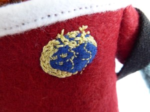 Munster Rugby Crest, by CrawCrafts Beasties