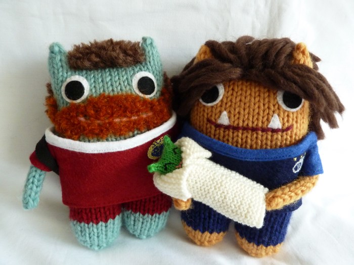 Beastie Family Photo - CrawCrafts Beasties