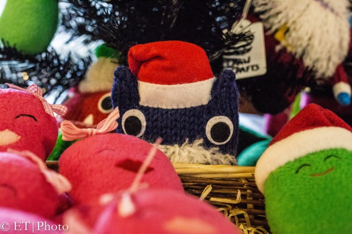 Santa Beastie Among the Beans - E Torgersen/CrawCrafts Beasties