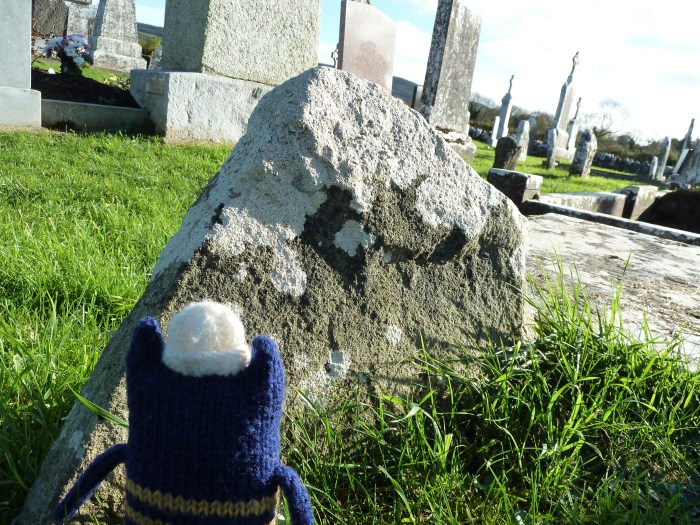 Explorer Beastie Among the Headstones - CrawCrafts Beasties