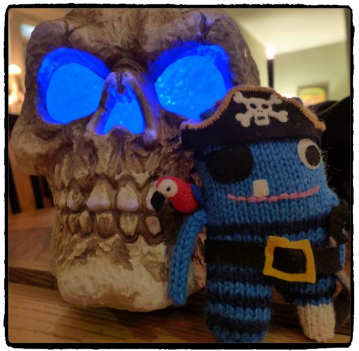 Pirate Beastie's Hallowe'en - N Rimmer/CrawCrafts Beasties