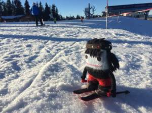 Beastie-Size Skis! S Allen/CrawCrafts Beasties