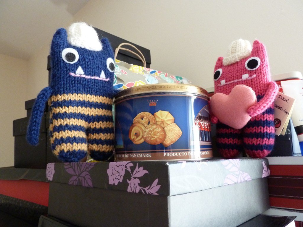 Explorer Beastie and Sweetheart Beastie - CrawCrafts Beasties