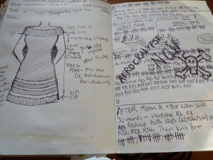 A Mid-Project Frogging - CrawCrafts Beasties