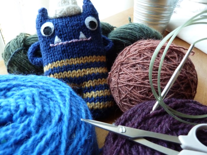 Explorer Beastie With S Twist Yarns - CrawCrafts Beasties