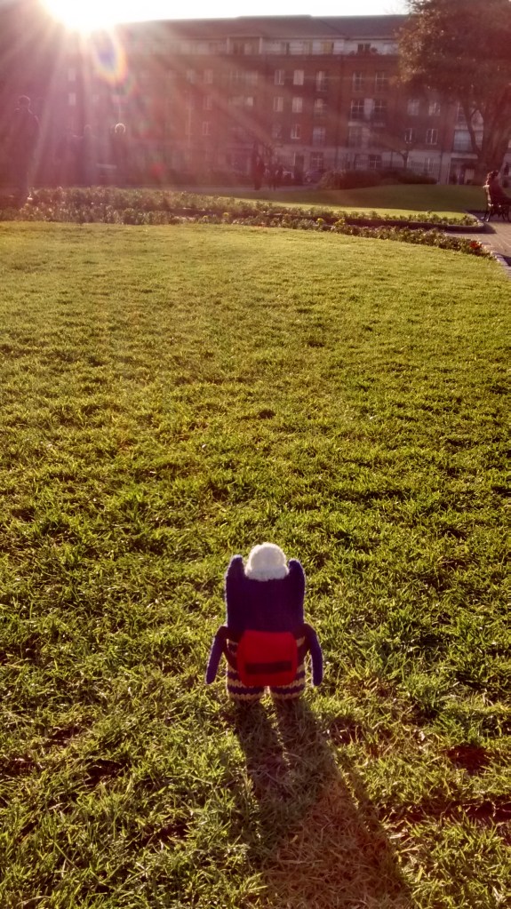 Explorer Beastie Heads for Home - CrawCrafts Beasties