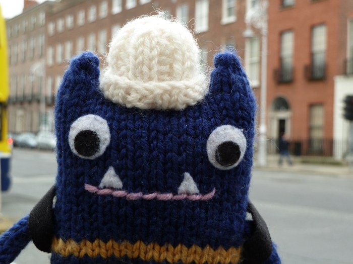 Out and About With Explorer Beastie - CrawCrafts Beasties