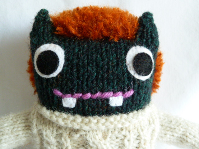 Redhead Barróg Beastie, by CrawCrafts Beasties
