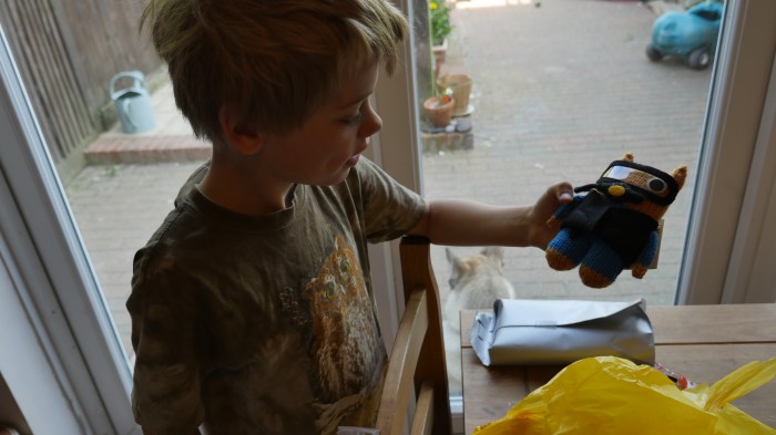 Diver Beastie Meets the Cap'n - FocalHeart/CrawCrafts Beasties