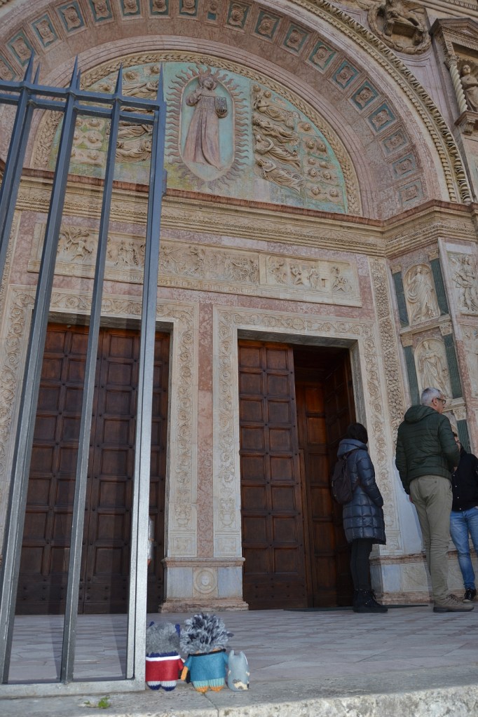 At St Bernardino Church - A de Girolamo/CrawCrafts Beasties