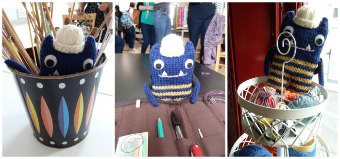 Explorer Beastie Celebrates KIP Day - CrawCrafts Beasties