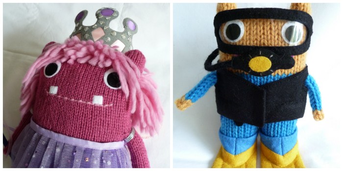 Fairy Princess and Diver Beasties - CrawCrafts Beasties