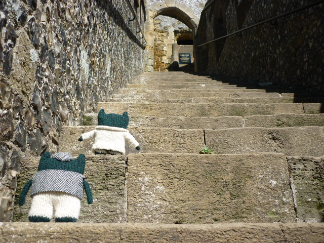 Climbing the Stairs to the Keep - H Crawford/CrawCrafts Beasties